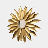 DAZZLING PETAL MIRROR WALL HANGING