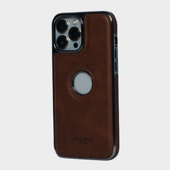 CASE PULOKA HANDMADE FOR IPHONE (DARK BROWN)