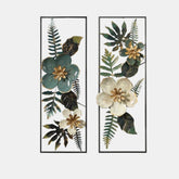 ELEGANT FLOWER IRON WALL HANGING SIMPLE TO HANG