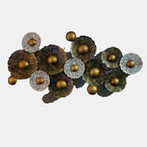 GOLDEN WHITE GLANCE WALL HANGING