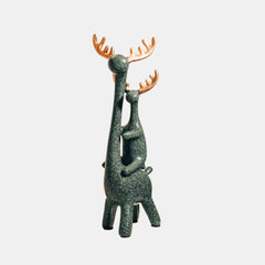 FAWN AND DOE PAIR DEER