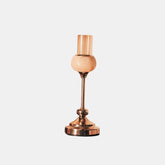 ICONIC GOLD TONED CANDLEHOLDER (GOLDEN)
