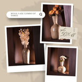 BEIGE VASE COMBO
