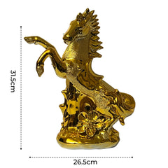 Happy faux Gold Horse