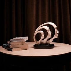 LADY MULTIFACED RING FACE