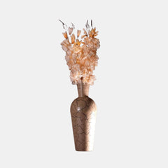 uniHOOF Crack Beige Vase | Vase | Classy Vase | Vase For Room Decor | Vase For Living Room | Unbreakable Vase