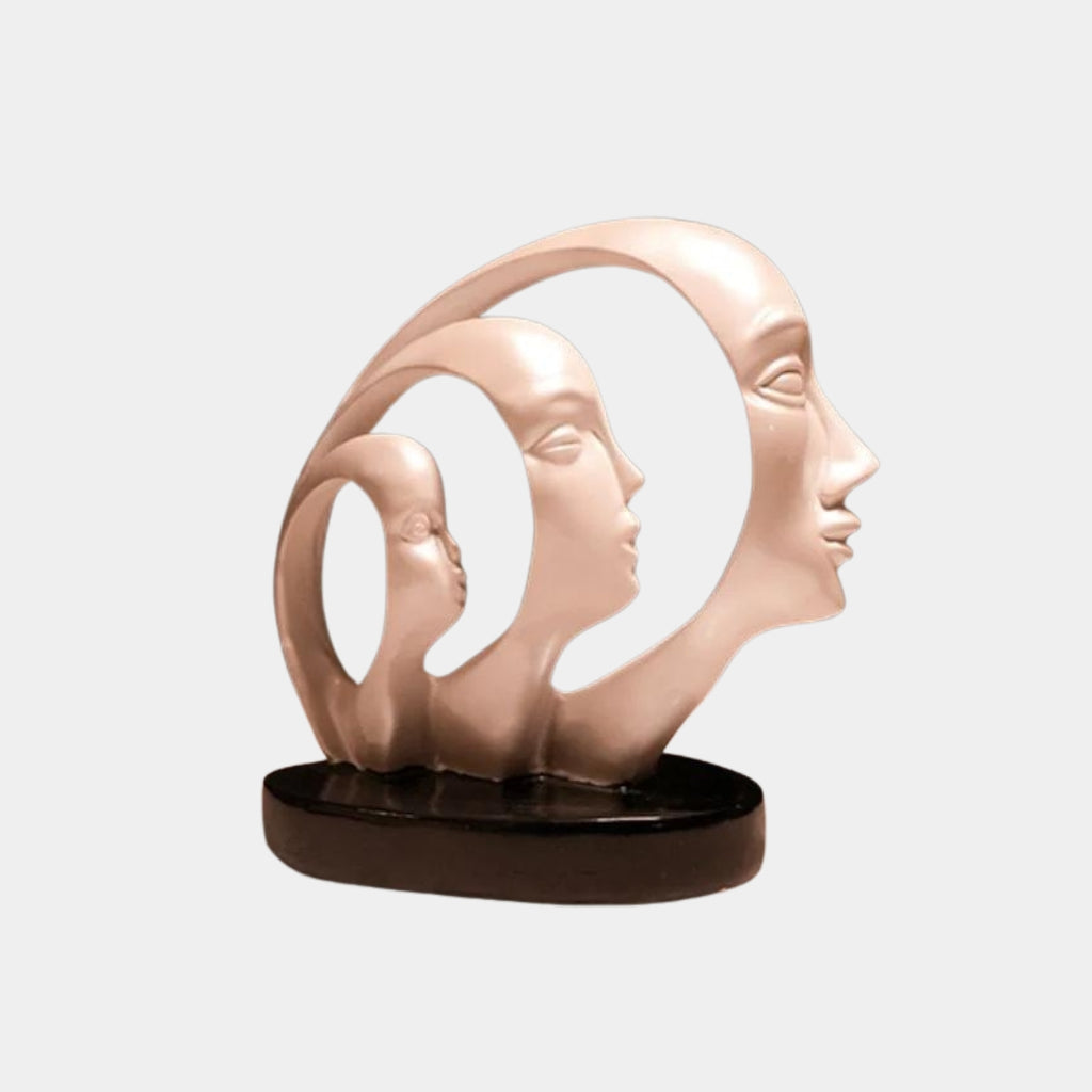 LADY MULTIFACED RING FACE