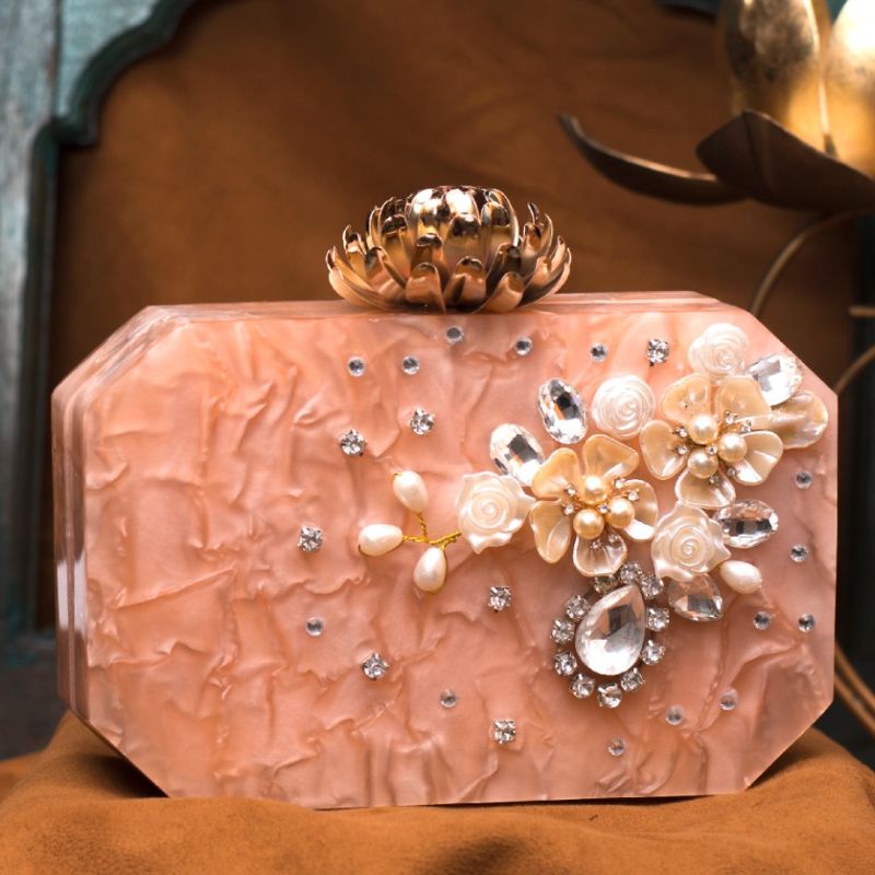 ACRYLIC CLUTCH-0103