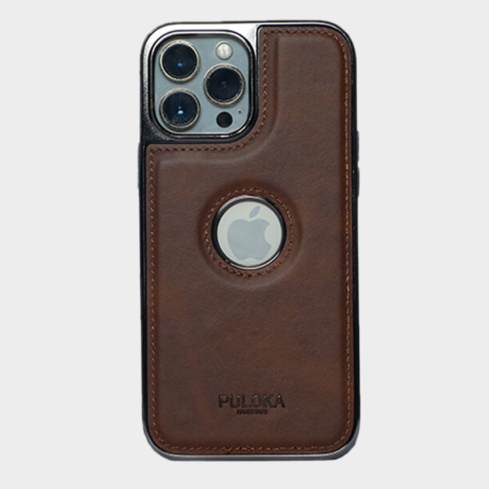 CASE PULOKA HANDMADE FOR IPHONE (DARK BROWN)