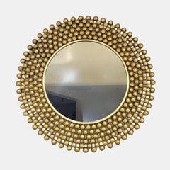 CONTEMPORARY STYLE IRON WALL HANGING MIRROR