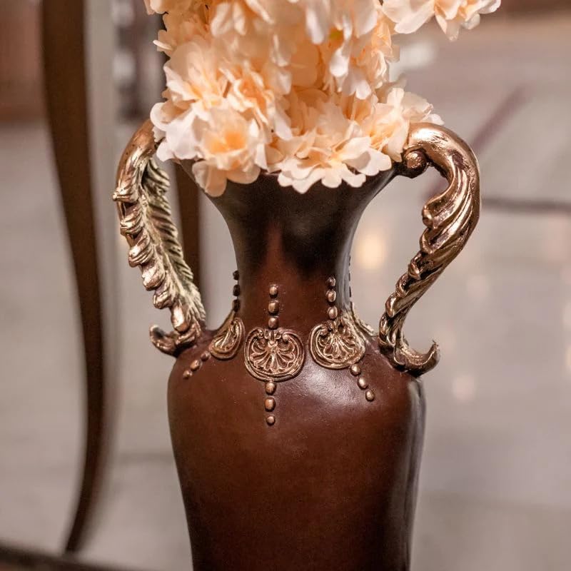 ICONIC LEAF SHAPE HANDLE VASE | Aesthetic Vase For Home | Vase for Office | Vase for Home | Leaf Shape Handle Vase