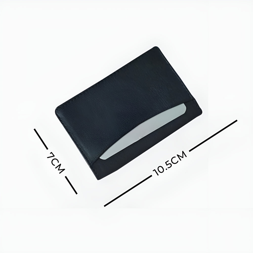 uniHOOF Slim Leather Wallet unisex | Small Wallet for Men | Minimalist Wallet | Thin Wallet | Bifold Wallet unisex (S)