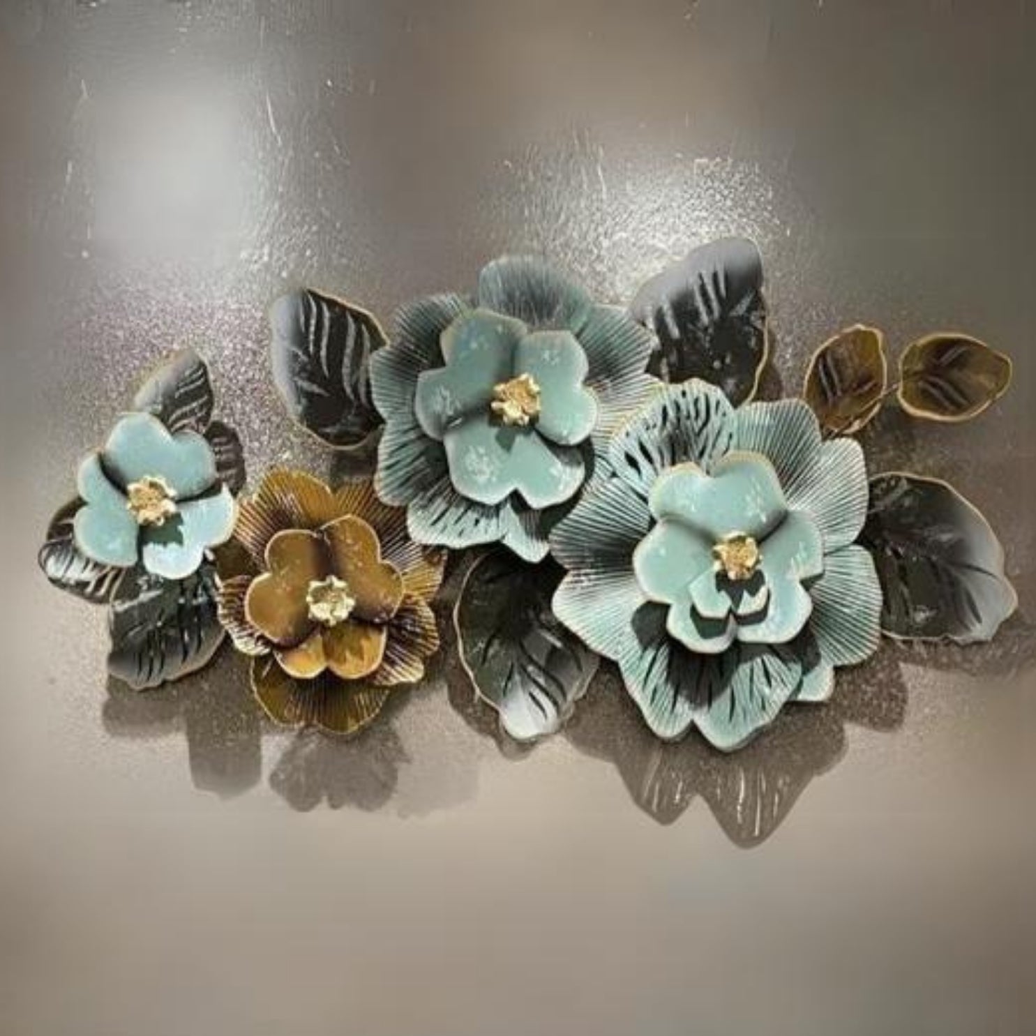 MULTICOLOR HOME DECOR CRAFTS METAL WALL ART