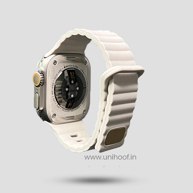 NJOYNY SKIN FRIENDLY SILICONE LOOP WATCH BAND