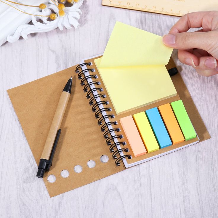 STICKY NOTE WRITING NOTEPAD x 2