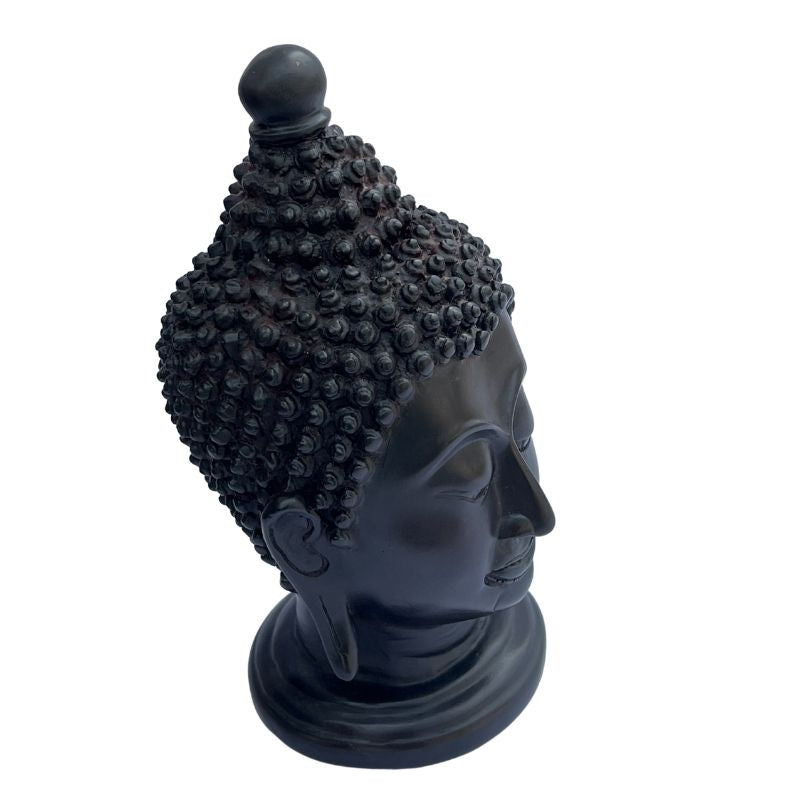 PREMIUM BLACK BUDDHA SCULPTURE