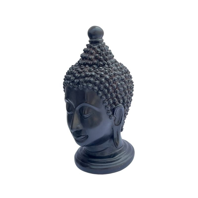 PREMIUM BLACK BUDDHA SCULPTURE