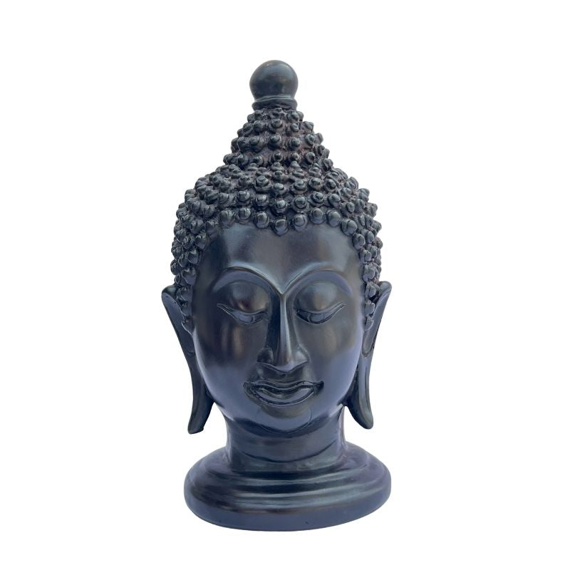PREMIUM BLACK BUDDHA SCULPTURE
