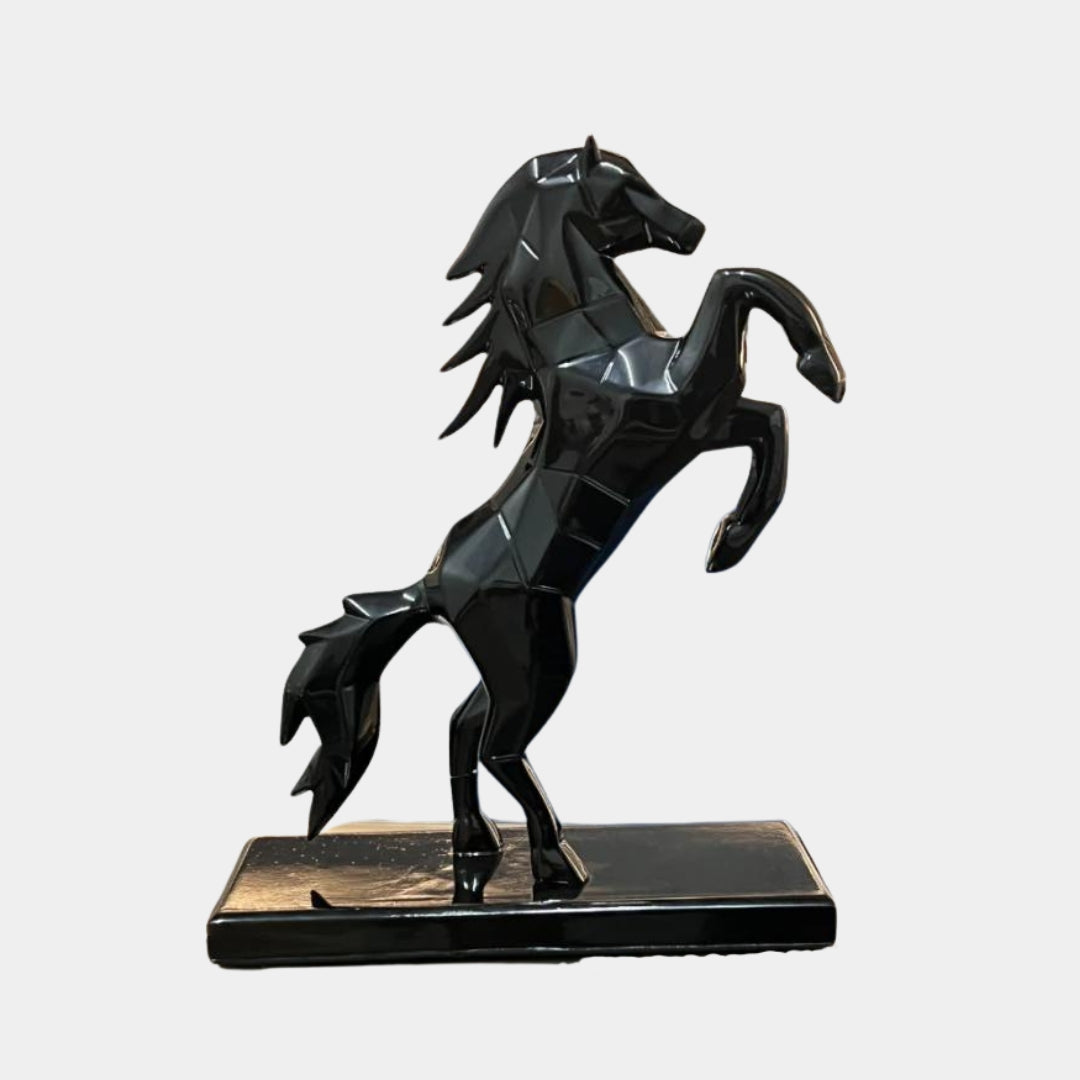 CHEERFUL HORSE (BLACK)