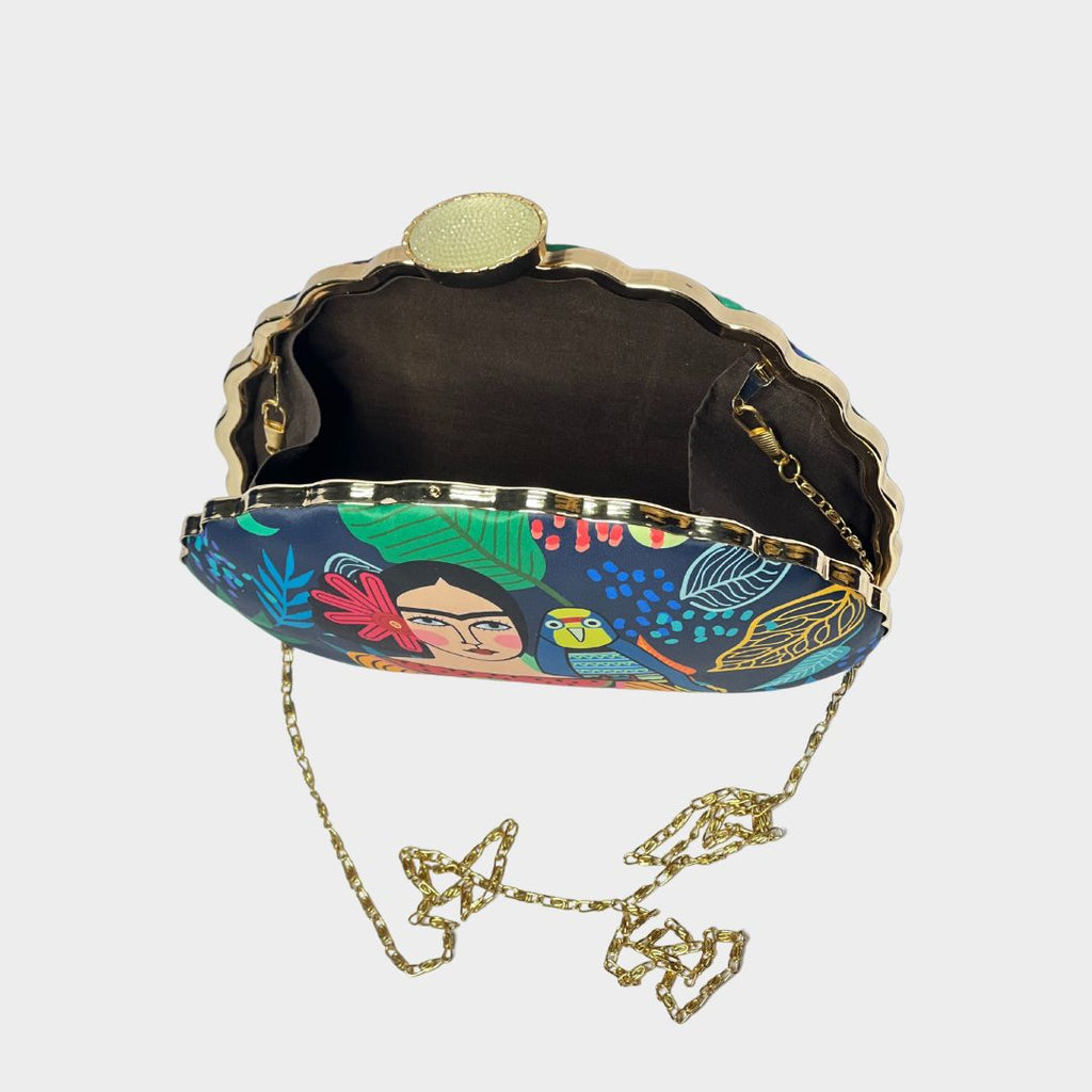 VIBRANT JEWEL CLUTCH