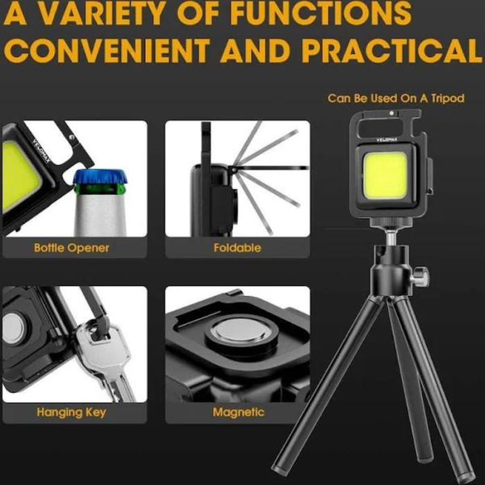 RECHARGEABLE KEYCHAIN LIGHT