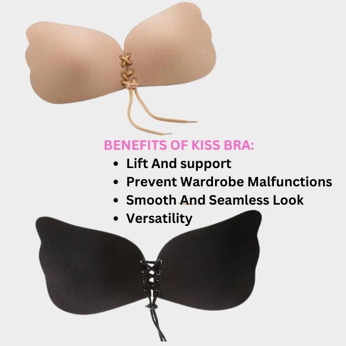 Strapless Women Bra Self Adhesive Sticky Wire Free Butterfly