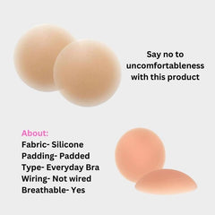 uniHOOF WOMEN'S REUSABLE SILICONE NIPPLE COVERS | BREAST PETALS PADS PASTIES | NIPPLE COVER