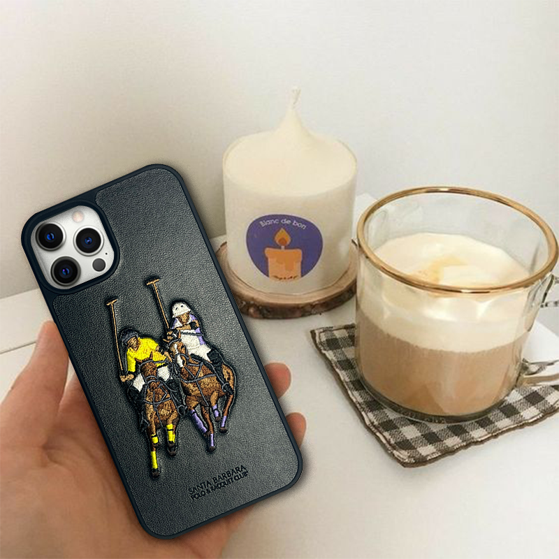 SANTA BARBARA POLO JOCKEY (BLACK) IPHONE 13