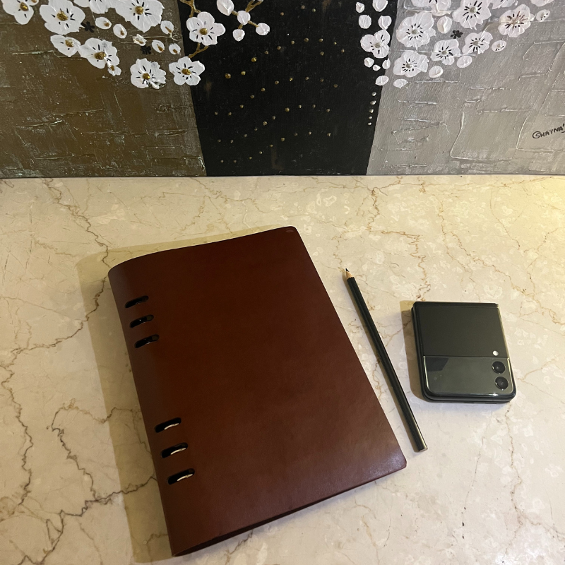 THE CREATIVE CHRONICLE JOURNAL (LIGHT BROWN)