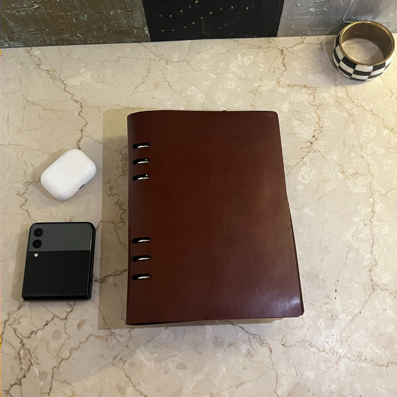 THE CREATIVE CHRONICLE JOURNAL (LIGHT BROWN)