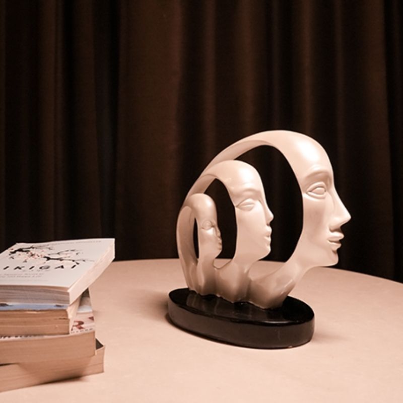 LADY MULTIFACED RING FACE