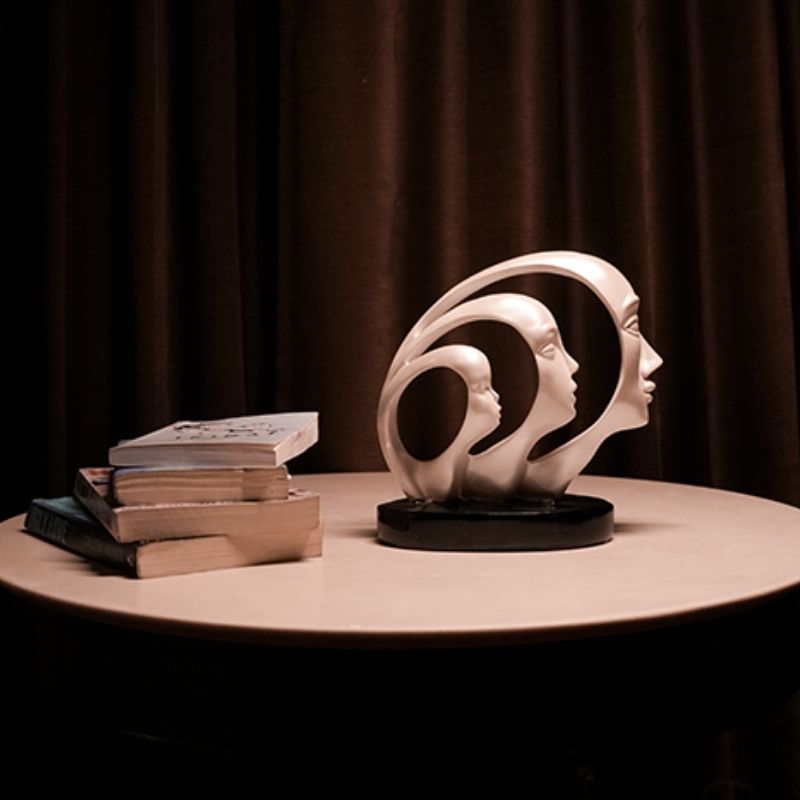 LADY MULTIFACED RING FACE